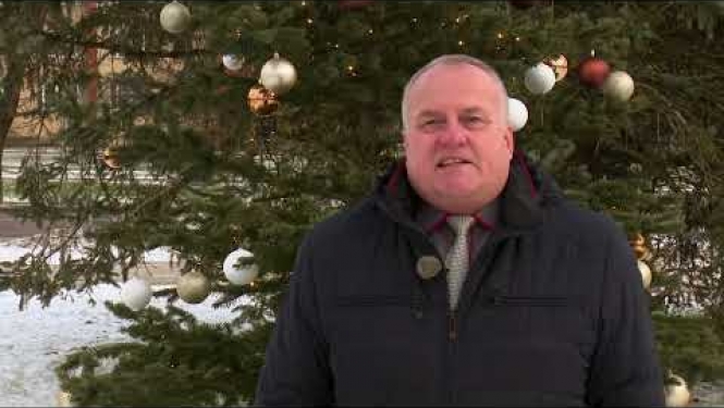Līvānu novada domes priekšsēdētāja Andra Vaivoda apsveikums Ziemassvētkos un Jaunajā gadā