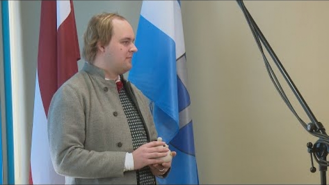 Līvānietis Mairis Iesalnieks saņem Latvijas Folkloras biedrības veicināšanas balvu “Iedvesma”