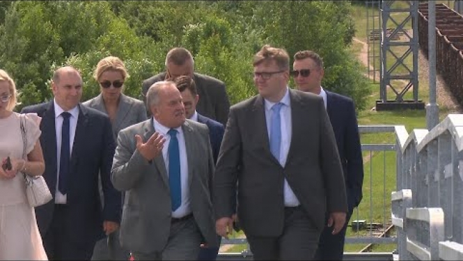 Ministrs Juris Pūce apmeklē Līvānu novadu