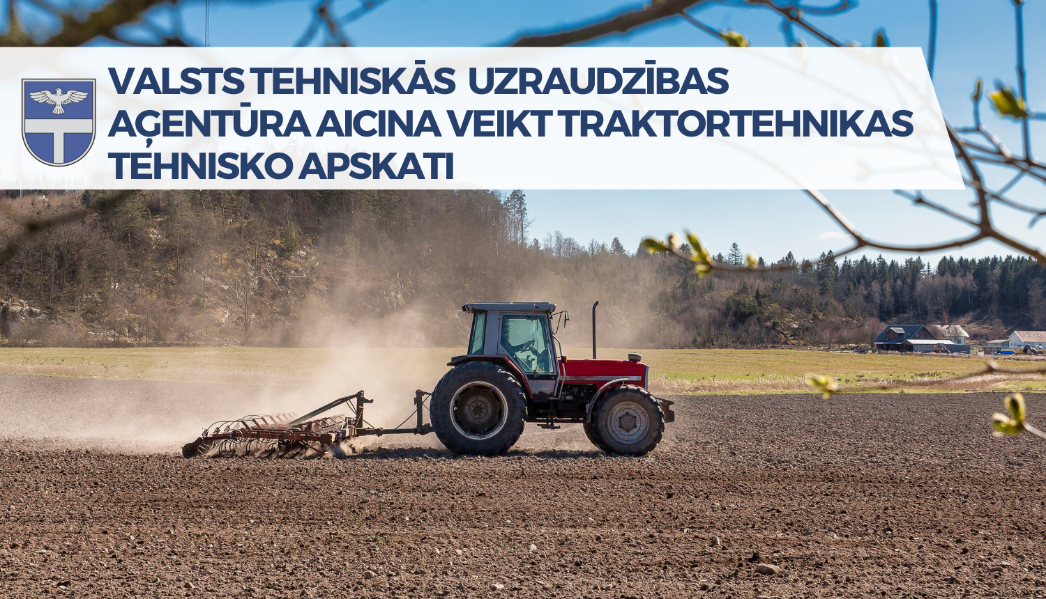 traktors ar zemi